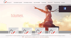Desktop Screenshot of immo-pro-fi.de